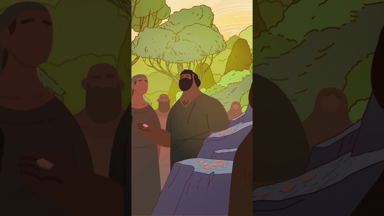 Jesus Feeds People in the Wilderness